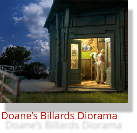 Doane’s Billards Diorama