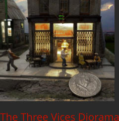 The Three Vices Diorama