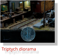 Triptych diorama